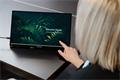 Portable monitor, touch screen,  4K UHD resolution, metal casing, 15,6