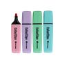 Highlighter, 1-5 mm, VICTORIA OFFICE, "ColorLine", 4 different pastel colours
