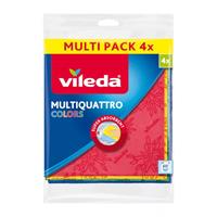 Wipes, microfibre, 4 pcs, VILEDA 