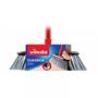 Broom, with furniture-protecting edge, VILEDA "Classica 2in1", red