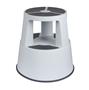Plastic kickstool, WEDO, light grey