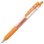 Gel pen, 0,33 mm, retractable, ZEBRA "Sarasa Clip", orange
