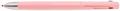 Ballpoint pen, 0,24 mm, retractable, tricolor, ZEBRA "bLen 3C", pink barrel