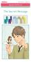 Stationery set, ZEBRA "Manga Set, The secret message", 5 pcs