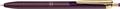 Gel pen, 0,33 mm, retracable, eggplant purple pen body, ZEBRA 
