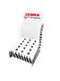 Display, cardboard, 15x15x25 cm, ZEBRA "Blen & G-450", empty