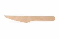 Knife, wood, disposable, 16 cm, 100 pcs