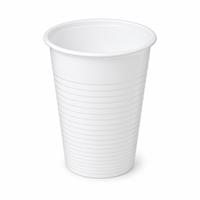 Plastic glass, 3 dl, 50 pcs, white