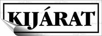 Information sign, self-adhesive, 14x5 cm, 