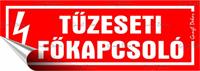 Information sign, self-adhesive, 14x5 cm, 