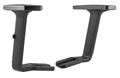 Arms for office chairs, "AR11", black