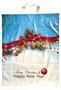 Plastic bag, 40x42 cm, "Merry Christmas"