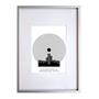 Frame, 21x29,7 cm, aluminium, "Fotoplus", silver