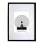 Frame, 21x29,7 cm, aluminium, "Fotoplus", black