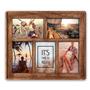 Frame, gallery, wood, 5 pcs, 10x15 cm, "Zep Mosel", brown