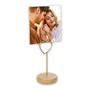Frame with metal photo clip, 