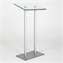 Speaker's lectern, glass top, 111 cm