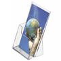 Leaflet holder, desk, 1 compartment, 1/3 A4