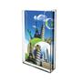 Leaflet holder, wall-mounted, 1 compartment, 1/3 A4