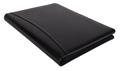 Portfolio folder, A4, PU, with calculator, black