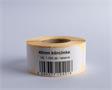 Label, vellum, 40 mm circle, 1000 labels/roll, white