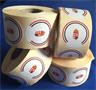Label, 50 mm circle, 1000 labels/roll, Hungarian Arm