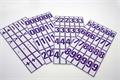 Numbers and sign cards 2nd and 4th class