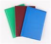 Pass holder, vertical, 10 deposit shhets, PVC, 