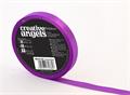 Satin ribbon, 12 mm x 32 m, purple