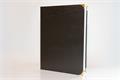 Diploma holder, A4, exclusive, PU leather, 4 metal corners, black