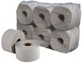 Toilet paper, 1 plies, jumbo roll, 130 m, 19 cm diameter, "Vella", natural
