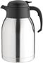 Thermal carafe, stainless steel, plastic lid, 1,5l