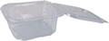 Takeaway box, hinged lid, plastic, squared, 500 ml, 100 pcs, 