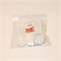 Spoon, plastic, reusable, 17 cm, 20 pcs "Prima", white