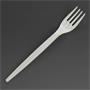 Fork, plastic, reusable, 17 cm, 20 pcs 