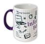 Tea mug, IT design, 32 cl