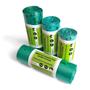 Refuse bag, öko, 73x115x1,15 cm, 120 l, 10 pcs, green