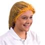 Medical hair net, orange