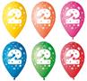 Balloon, 26 cm, numbered, 2