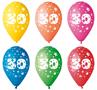 Balloon, 26 cm, numbered, 30