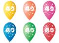 Balloon, 26 cm, numbered, 40