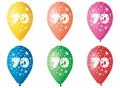 Balloon, 26 cm, numbered, 70
