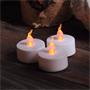 Led candle, 10 pcs, yellow flame