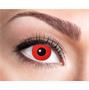 Contact lens, 1 weekly, "Red Devil"