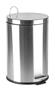 Pedal bin with removable bucket, stainless steel, 20l