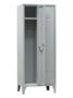 Metal locker, 2 long doors