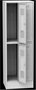 Metal locker, 4 short doors