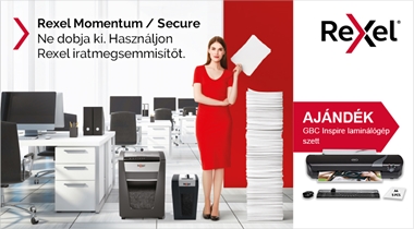 Ne dobja ki, használjon REXEL iratmegsemmisítőt!