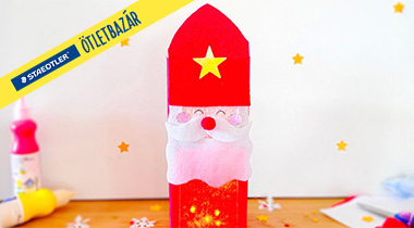 Mikulásos dekoráció a STAEDTLER-rel