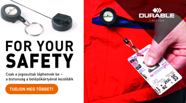 DURABLE kihúzható kártyatartók